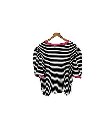 Rebecca Minkoff black stripe 3/4 Sleeve T-Shirt (view 2)