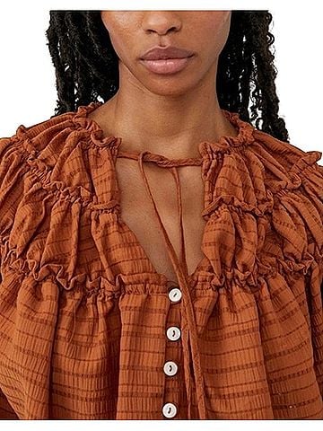 Free People Hailey Long Sleeve Blouse (view 2)