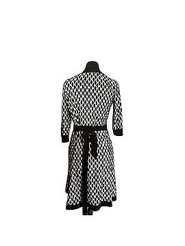 Alfani Geometric Wrap Dress Casual Dress (view 2)