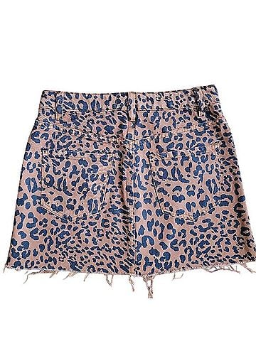 Free People We The Free Zip It Up Denim Skirt (view 2)