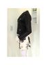 Pink Tartan Black Gold Wool Coat Size 4 - photo 4