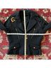 Pink Tartan Black Gold Wool Coat Size 4 - photo 12