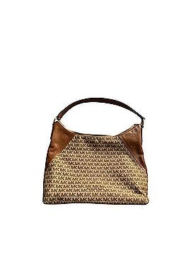 Michael Kors aria Leather Hobo (view 1)