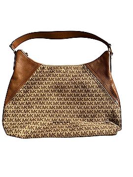 Michael Kors aria Leather Hobo (view 2)