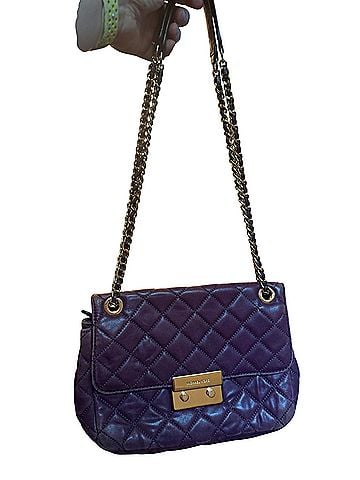 Michael Kors Leather Shoulder Bag (view 1)