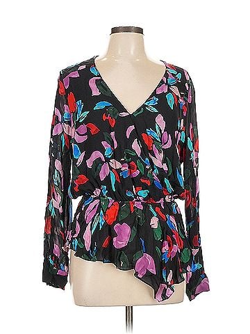 Parker Parker 3/4 Sleeve Silk Top (view 1)
