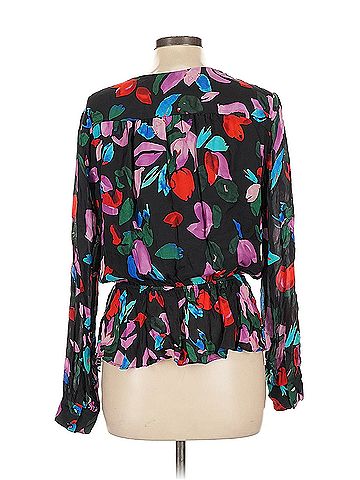 Parker Parker 3/4 Sleeve Silk Top (view 2)