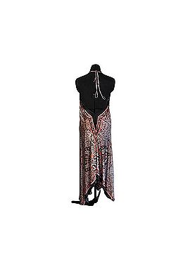 American Connection Paisley Halter Maxi Dress Casual Dress (view 2)