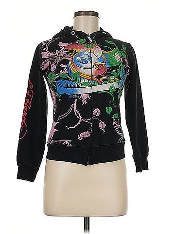 Ed Hardy Ed Hardy Zip Up Hoodie (view 1)