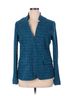 Talbots Blue Green Silver Talbots Blazer Size 16 - photo 1