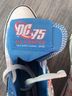 Converse Graphic White Red Blue Sneakers Size 8 - photo 4