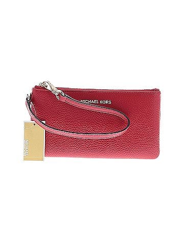 MICHAEL Michael Kors Michael Kors Michael Michael Kors Leather Wristlet (view 1)