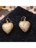 Another Line 100% Other Hearts Gold Ear Muffs One size - photo 3