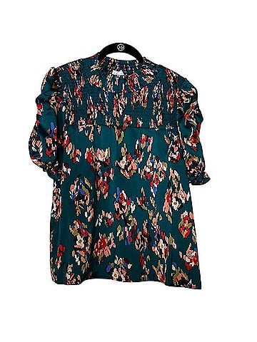 THML Ruched Sleeve Top Blouse (view 1)