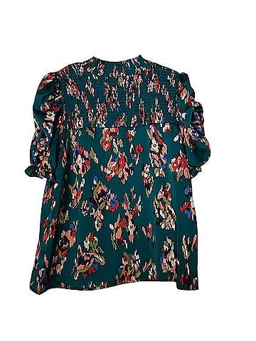 THML Ruched Sleeve Top Blouse (view 2)