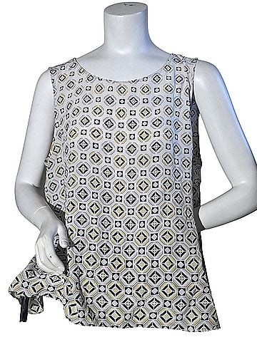 White House Black Market Sleeveless Blouse (view 1)