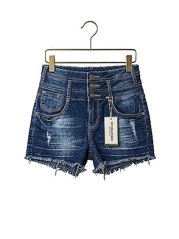 Revolution by Revolt Denim Shorts (view 1)