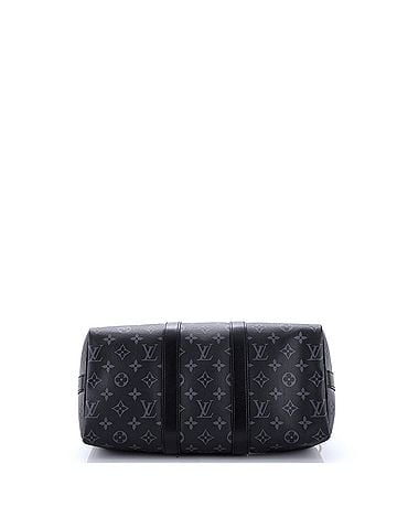 Louis Vuitton Keepall Bandouliere Bag Reverse Monogram Eclipse Canvas 35 (view 2)