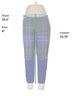 The North Face 100% Polyester Argyle Blue The North Face Active Pants Size L - photo 5