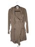 LA Hearts 100% Modal Solid Brown Jacket Size XS - photo 4