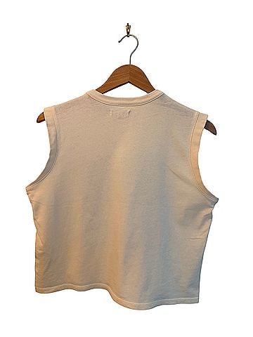 Madewell Graphic Crew Neck Muscle Tee Sleeveless T-Shirt (view 2)