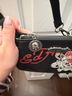Ed Hardy Black Leather Shoulder Bag One size - photo 4