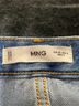 MNG Blue Mng Denim Shorts Size 6 - photo 3