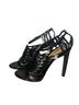 L.A.M.B. 100% Leather Black Heels Size 8 1/2 - photo 2