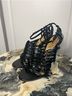 L.A.M.B. 100% Leather Black Heels Size 8 1/2 - photo 4