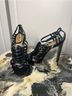 L.A.M.B. 100% Leather Black Heels Size 8 1/2 - photo 5