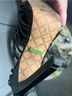 L.A.M.B. 100% Leather Black Heels Size 8 1/2 - photo 15
