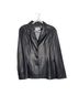 Calvin Klein 100% Leather Solid Black Jacket Size L - photo 1