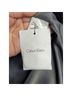 Calvin Klein 100% Leather Solid Black Jacket Size L - photo 5