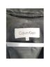 Calvin Klein 100% Leather Solid Black Jacket Size L - photo 4