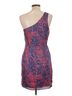BCBGeneration 100% Polyester Animal Print Blue Bcb Generation Cocktail Dress Size 10 - photo 2