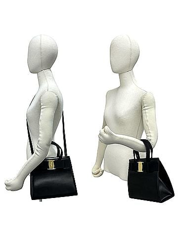 Salvatore Ferragamo Salvatore Ferragamo Vara Ribbon Leather 2-way Shoulder Bag/Handbag Black 21079 (view 2)