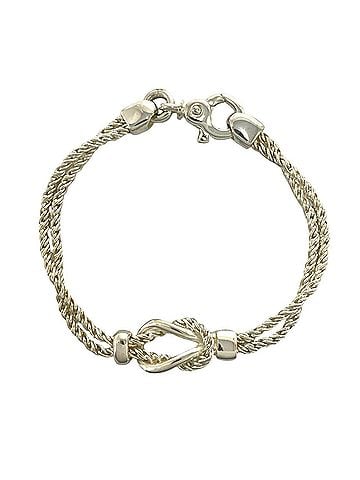 Tiffany & Co. TIFFANY&amp;Co. Tiffany Vintage Double Rope Center Knot Bracelet, Sterling Silver 925, Accessory, 17026 (view 1)