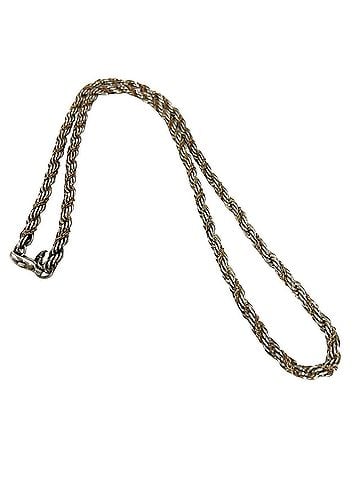 Tiffany & Co. TIFFANY&amp;Co. Tiffany Twist Rope Necklace, Sterling Silver 925, 14K Yellow Gold 585YG, 30982 (view 1)