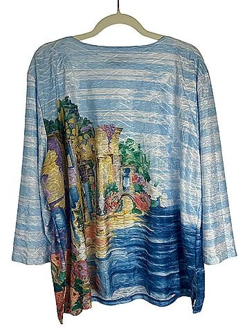 Alfred Dunner Long Sleeve Blouse (view 2)