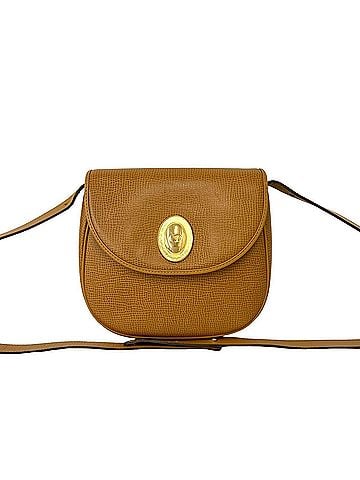 Christian Dior Christian Dior Vintage CD Logo Leather 2-Way Semi-Shoulder Bag/Pochette Brown 43523 (view 1)