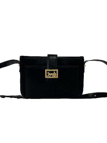 Céline CELINE Celine Leather Shoulder Bag/Pouch/Crossbody Bag with Carriage Hardware - Black 30381 (view 1)