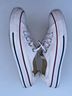 Converse White Sneakers Size 8 - photo 6