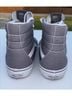 Vans Gray Sneakers Size 8 - photo 3