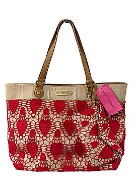 Betsey Johnson Lacey Heart Tote (view 1)