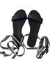 ROTHY'S Black Sandals Size 7 1/2 - photo 1