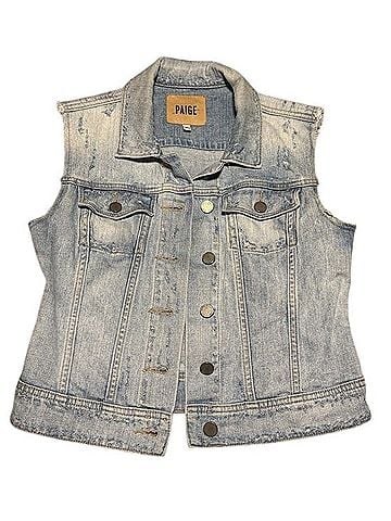 Paige Denim Vest (view 1)
