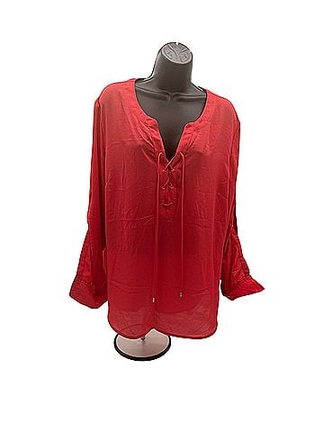 New York & Company Long Sleeve Blouse (view 1)