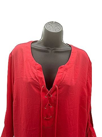 New York & Company Long Sleeve Blouse (view 2)
