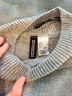 H&M 100% Acrylic Gray Pullover Sweater Size M - photo 3