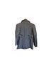 Juicy Couture 80% Wool 20% Nylon 100% Rayon 100% Acetate Polka Dots White Blue Coat Size 0 - photo 2